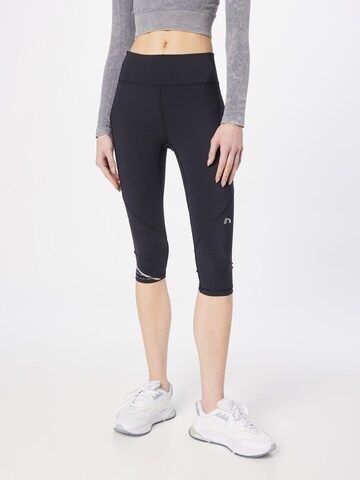 Newline Skinny Workout Pants in Black: front