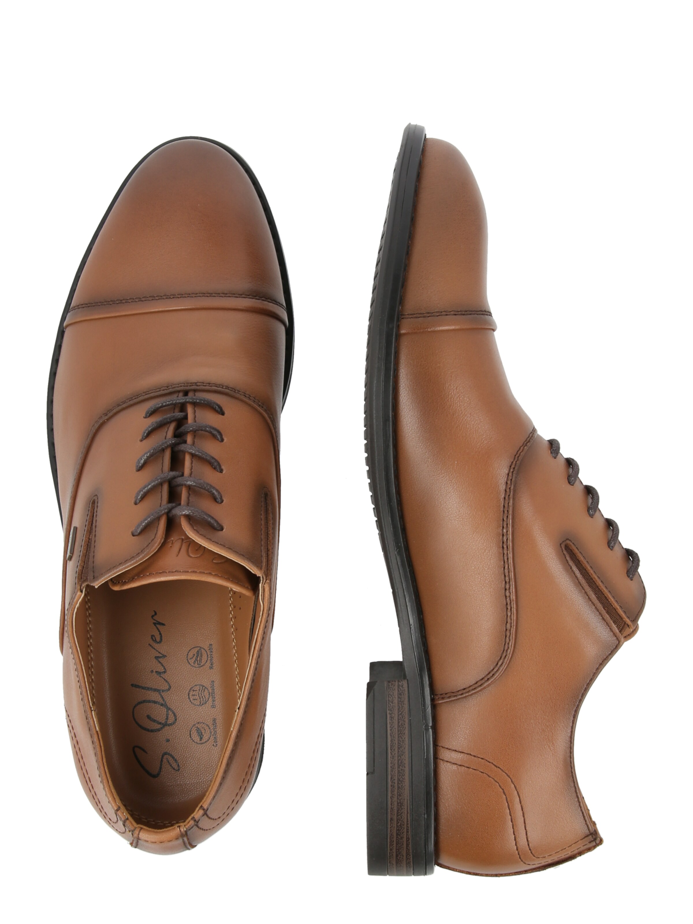 Scarpa stringata di s.Oliver in marrone