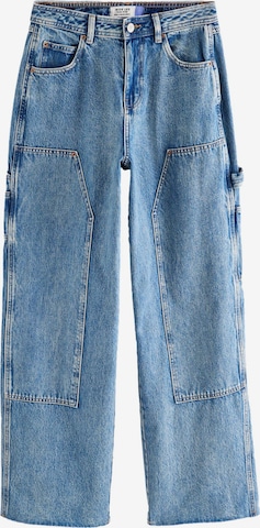 NextWide Leg/ Široke nogavice Traperice 'Carpenter' - plava boja: prednji dio