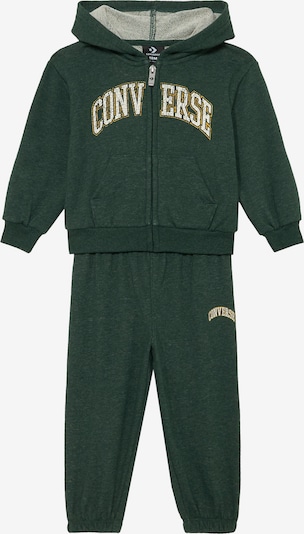 CONVERSE Treniņtērps 'HERITAGE', krāsa - tumši dzeltens / tumši zaļš / balts, Preces skats