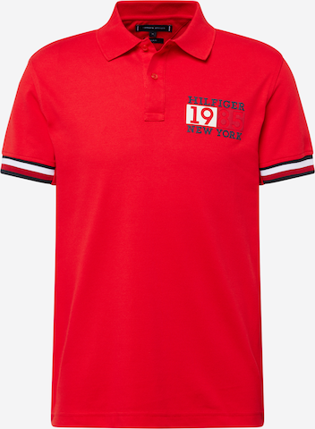 T-Shirt 'New York' TOMMY HILFIGER en rouge : devant