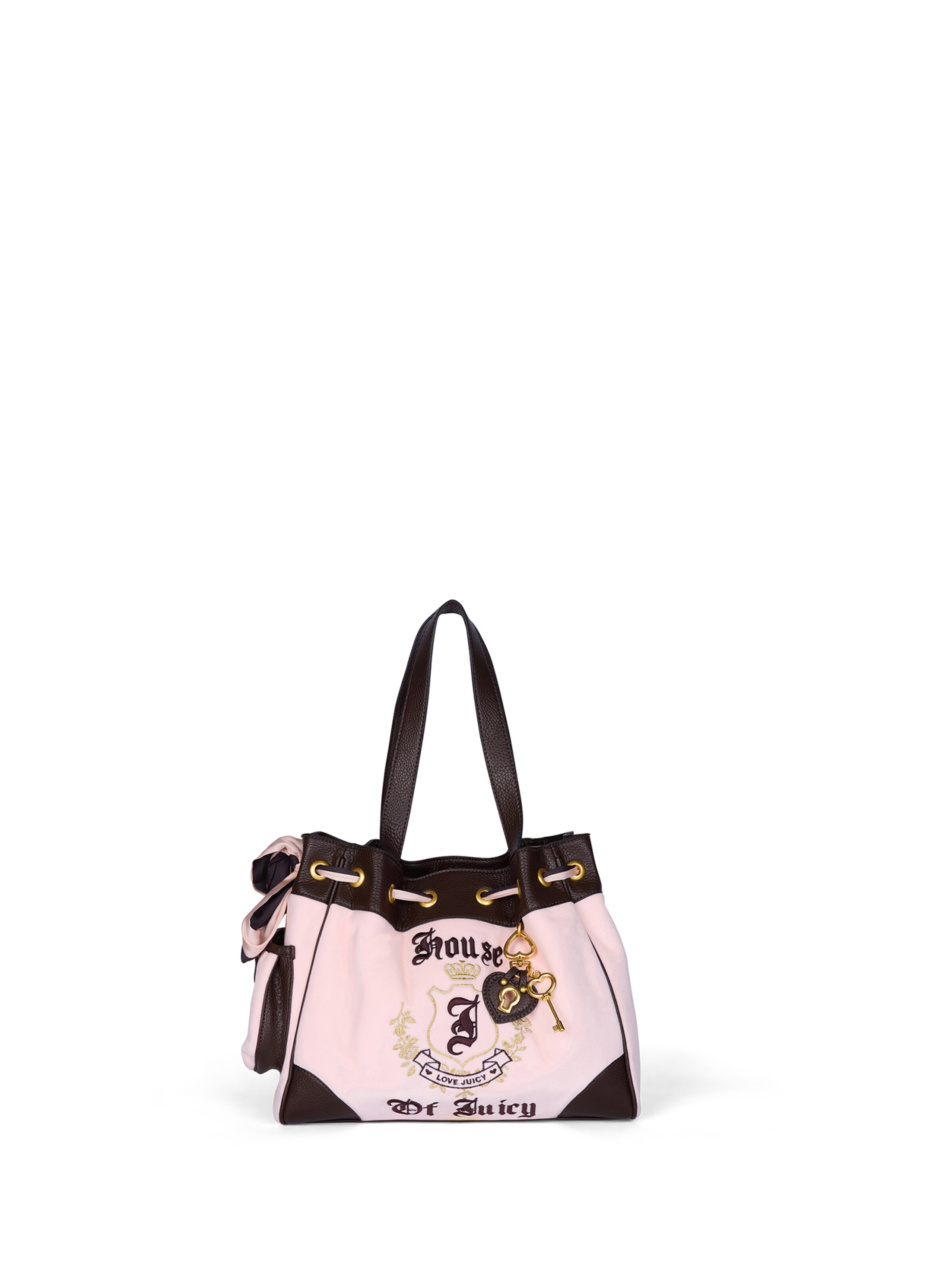 Borsa a mano di Juicy Couture in rosa: frontale