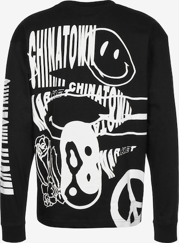 MARKET Shirt 'Market Warp Chinatown' in Schwarz