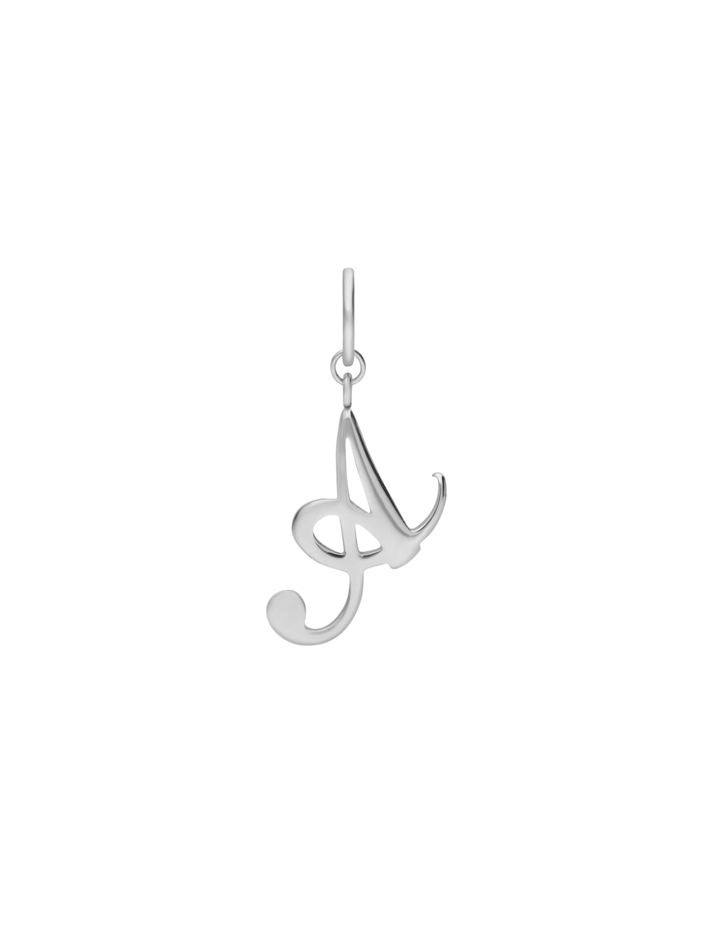 Lucardi Hangers in Zilver: voorkant