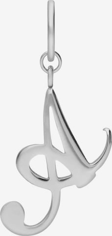 Lucardi Hangers in Zilver: voorkant