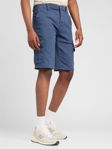 BLEND Regular Cargo Pants in Blue: front