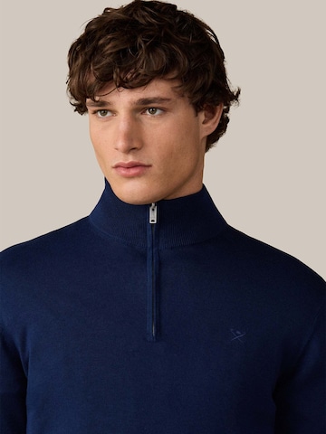 Hackett London Trui 'Ess' in Blauw