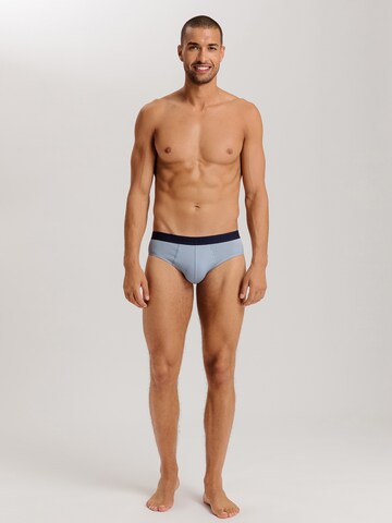 Hanro Slip ' Cotton Essentials ' in Blauw