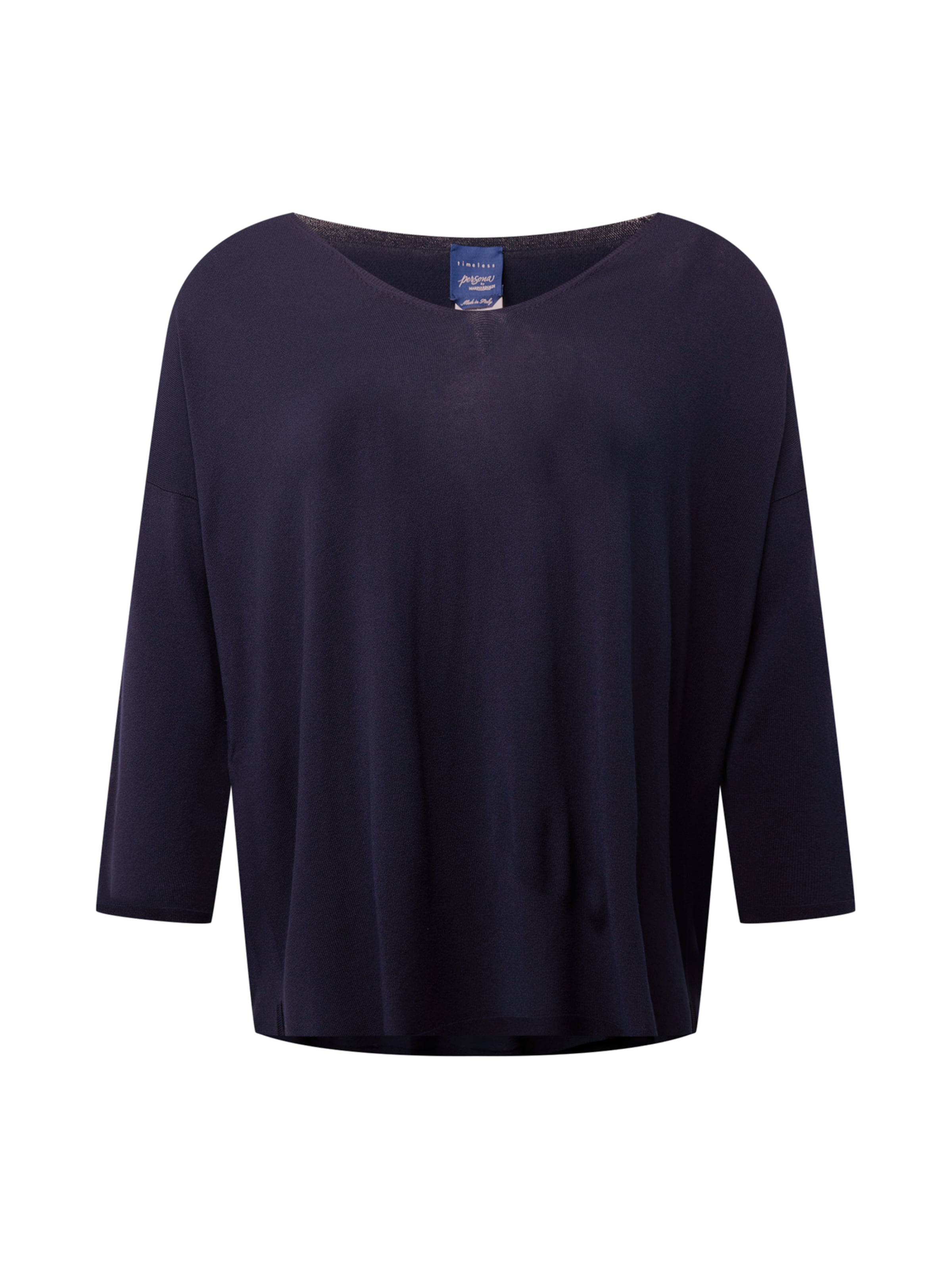 Pullover 'AIDA' di Persona by Marina Rinaldi in blu: frontale