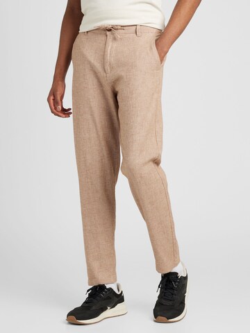 SELECTED HOMME Regular Chino ' BRODY ' in Bruin: voorkant