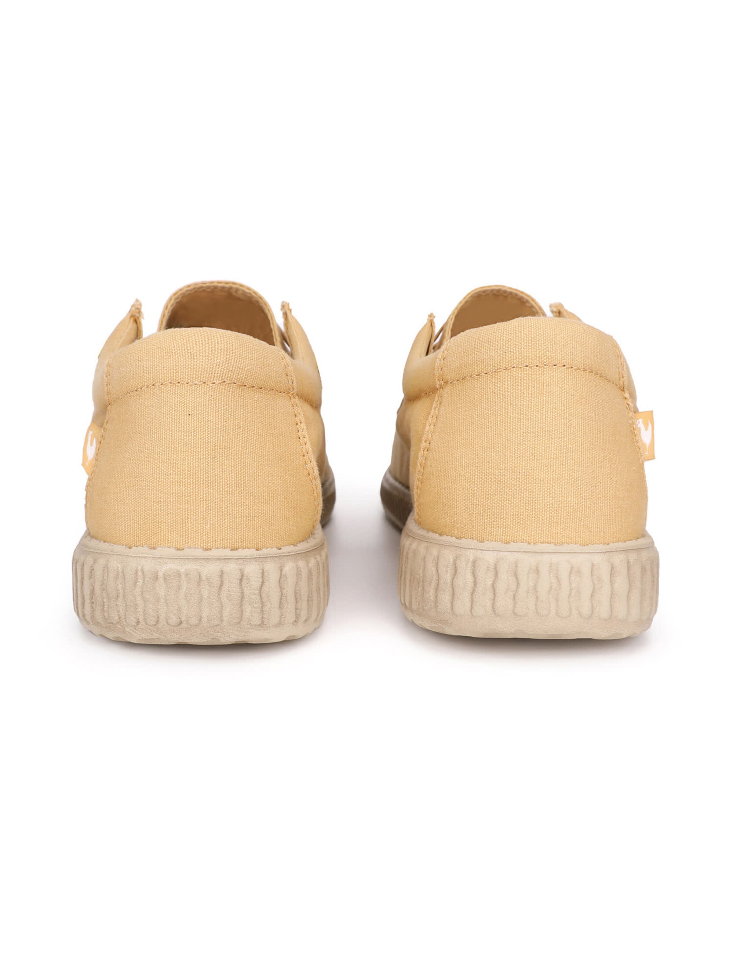 Walk In Pitas Moccasin 'Wallabi' in Beige: back