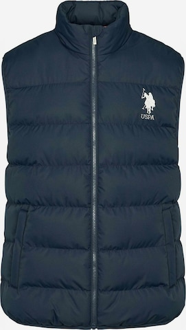 Vestă ' UMDitmar ' de la U.S. POLO ASSN. pe albastru: față