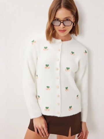 Giacchetta di Happiness İstanbul in bianco: frontale