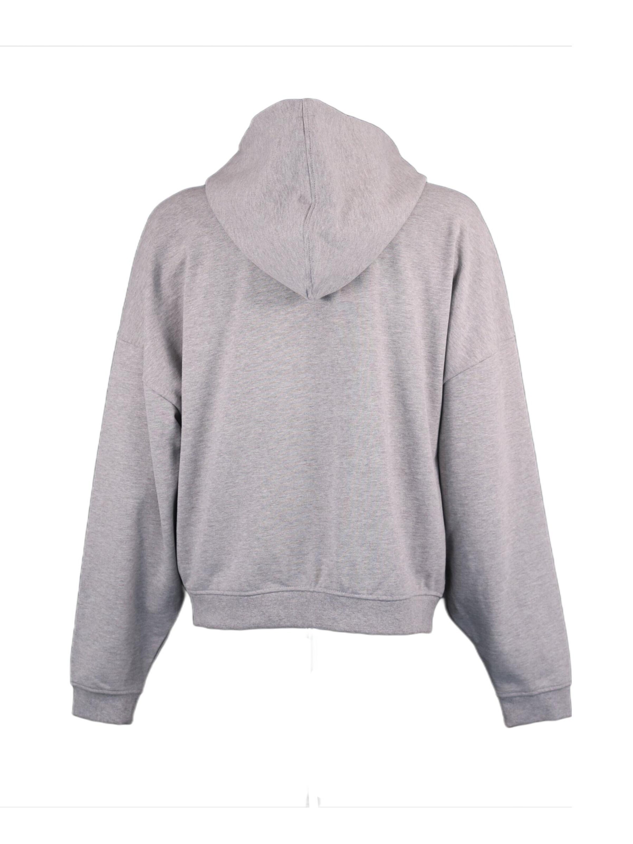 HEFTYKA Zip-Up Hoodie in Grey