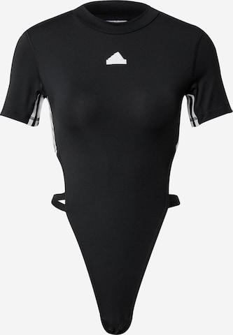 ADIDAS SPORTSWEAR Athletic Bodysuit in Black: front