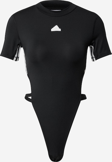 ADIDAS SPORTSWEAR Sportbody 'Dance All-gender Bodysuit' i svart / vit, Produktvy