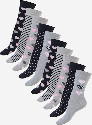 celodoro Socks 'cute socks' in Silver: front