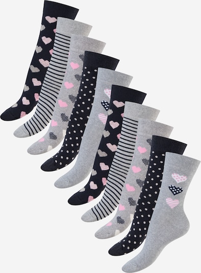 celodoro Socken 'cute socks' in 35-38 in silber, Produktansicht