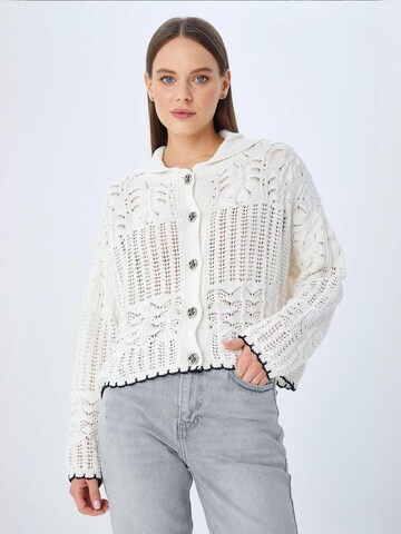 MixRay Knit Cardigan in Grey