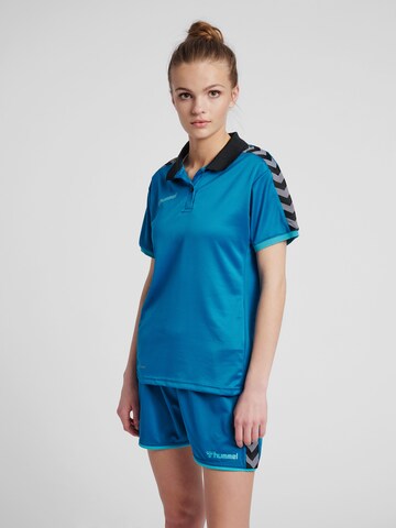 Hummel Functioneel shirt in Blauw: voorkant