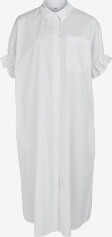 OBJECT Košilové šaty 'Dora' – bílá: přední strana