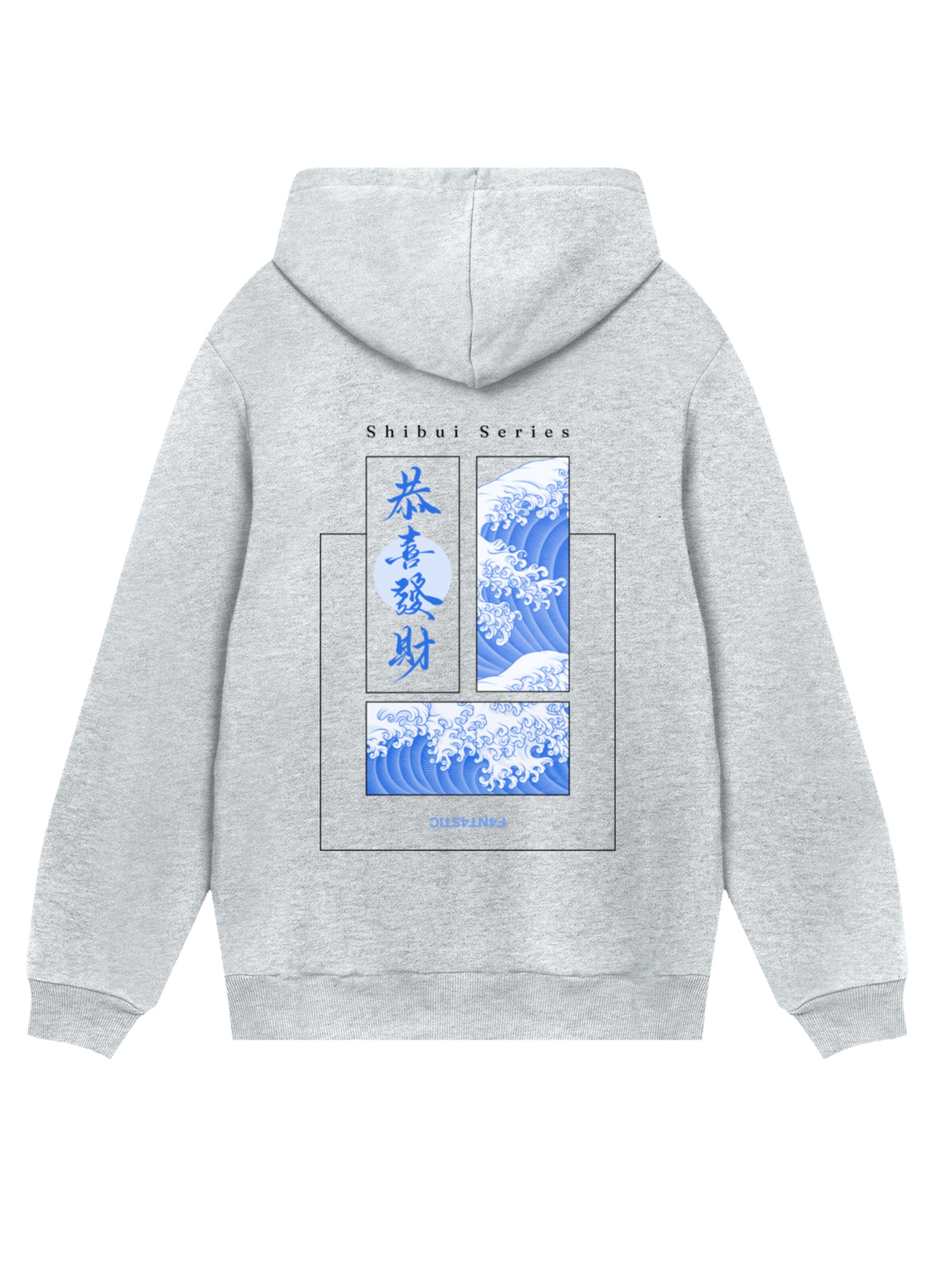 F4NT4STIC Sweater 'Shibui Series Japan Streetstyle' in Grey