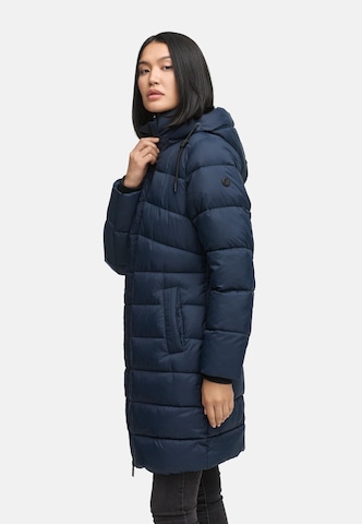 MARIKOO Winter coat 'Kaltnäschen 16' in Blue
