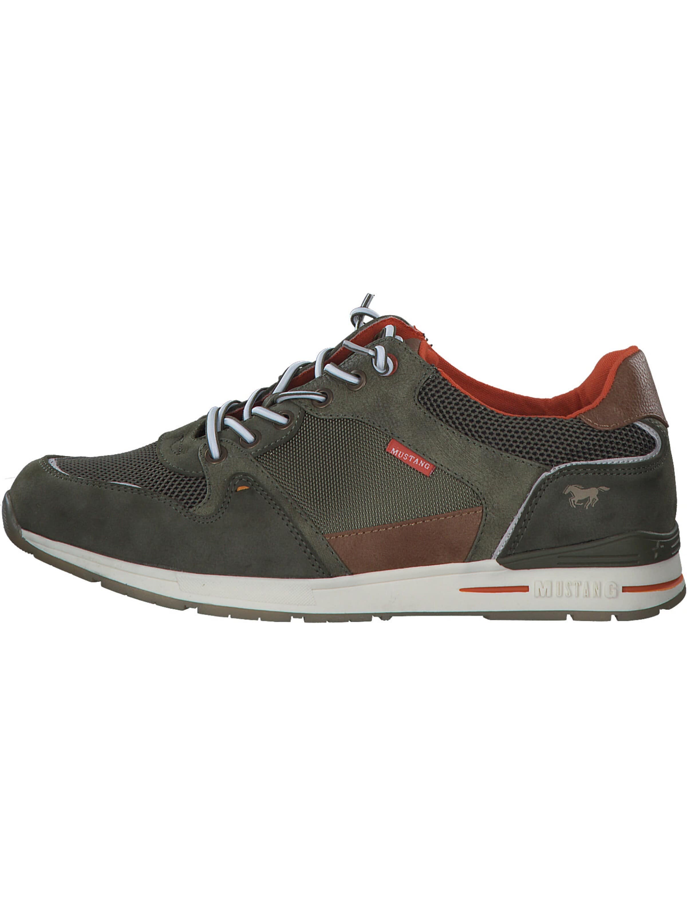 Baskets basses MUSTANG en vert