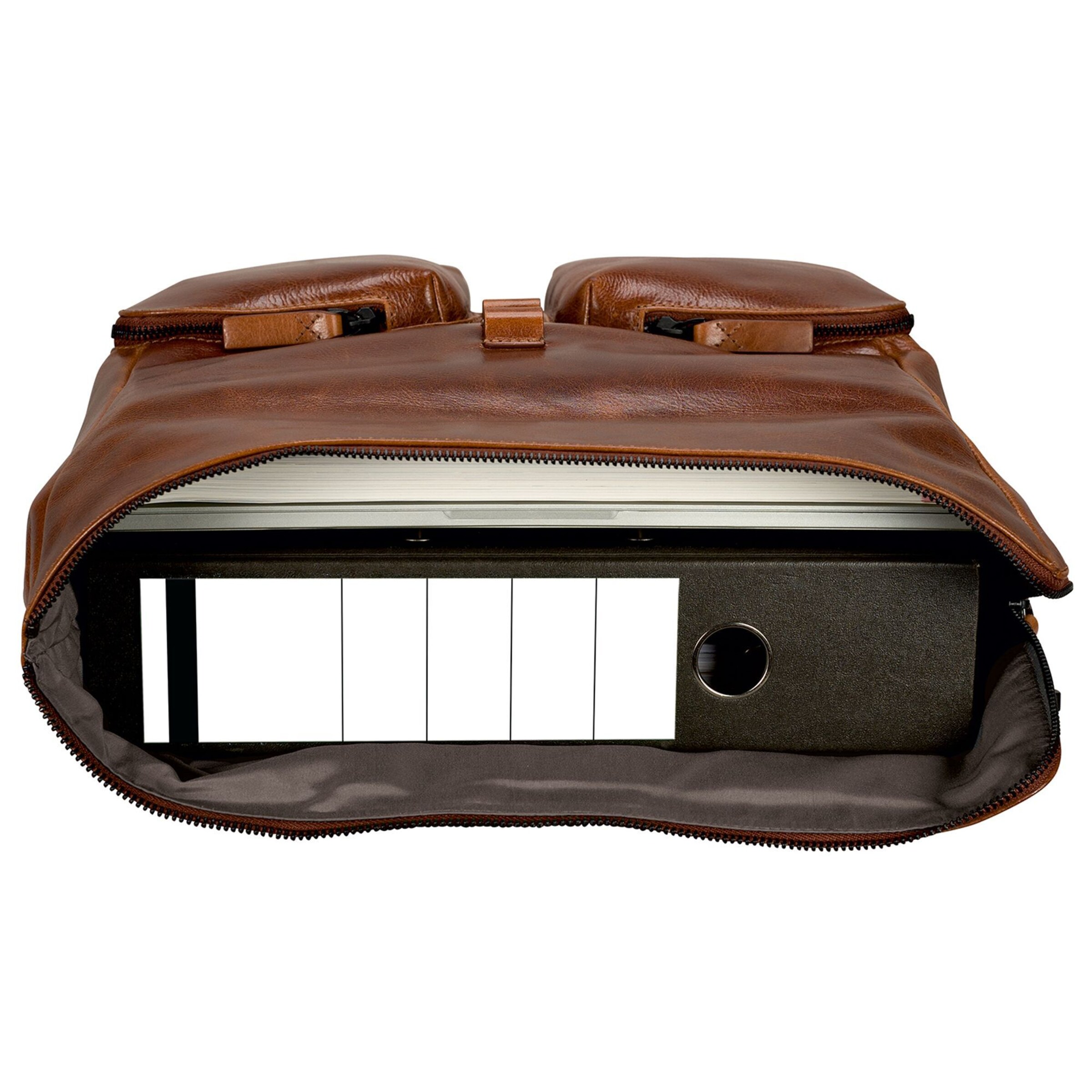 Borsa messenger 'Porto' di LEONHARD HEYDEN in marrone