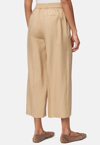 zero Loosefit Bügelfaltenhose in Beige