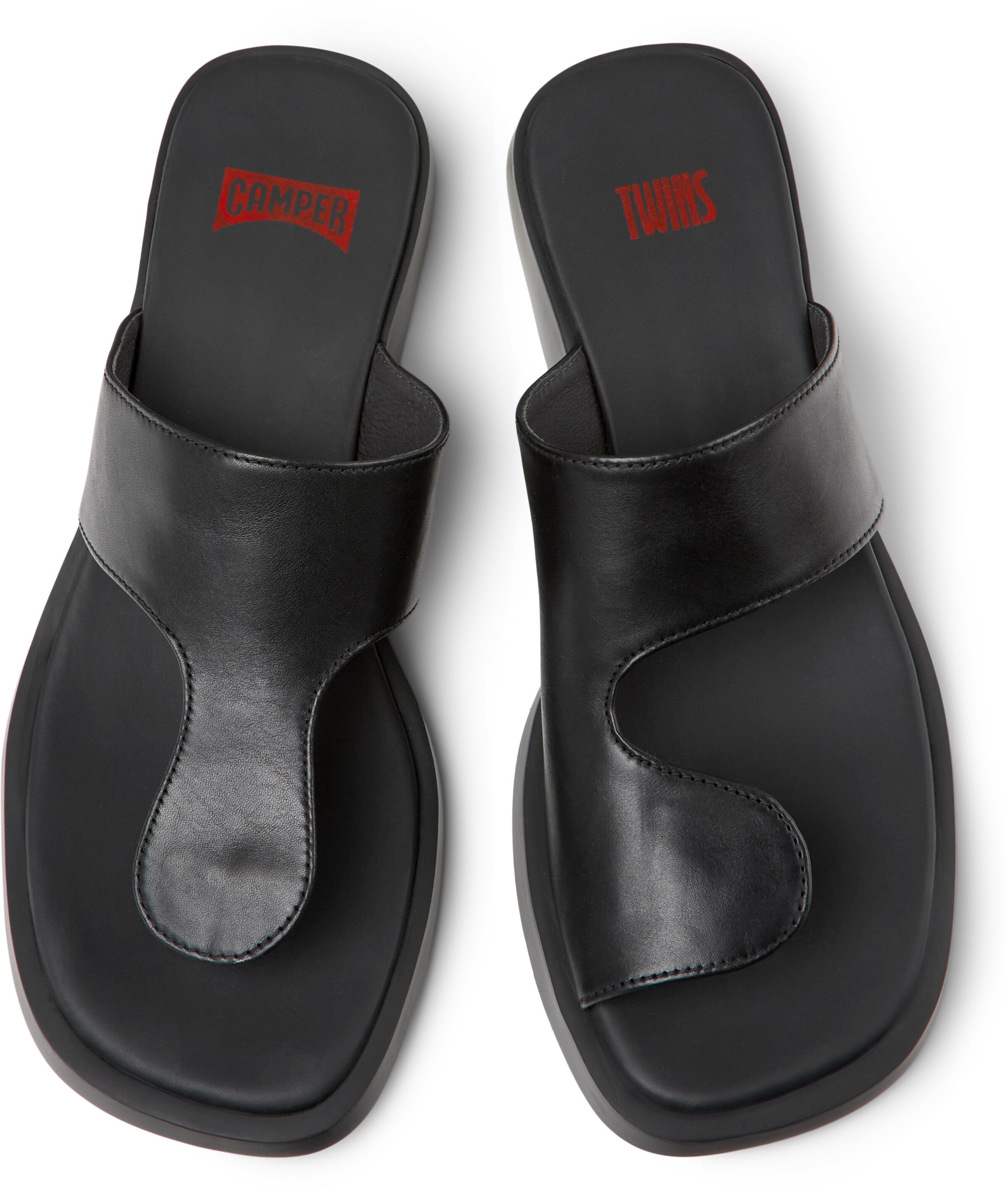 Zoccoletto 'Dana Twins' di CAMPER in nero