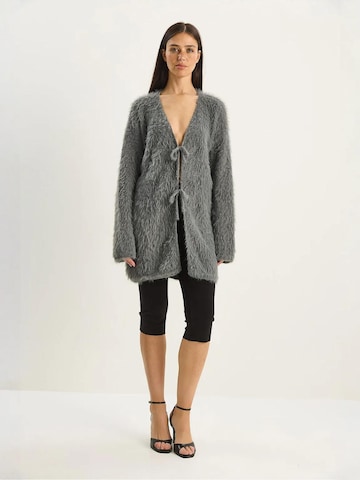 Bianco Lucci Gebreid vest in Grijs