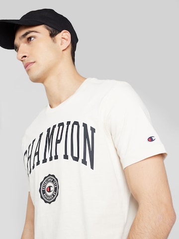 T-Shirt Champion Authentic Athletic Apparel en beige