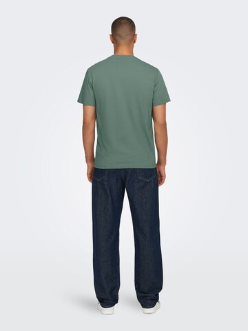 Only & Sons - Camiseta 'ONSMax' en verde