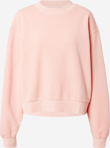 WEEKDAY Sweatshirt 'Amaze' in Orange: front