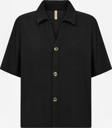 Soyaconcept - Top ' SC-DELAL ' en negro: frente