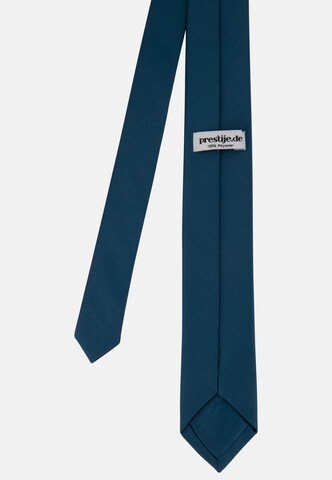 Prestije Krawatte mit Einstecktuch in Blau