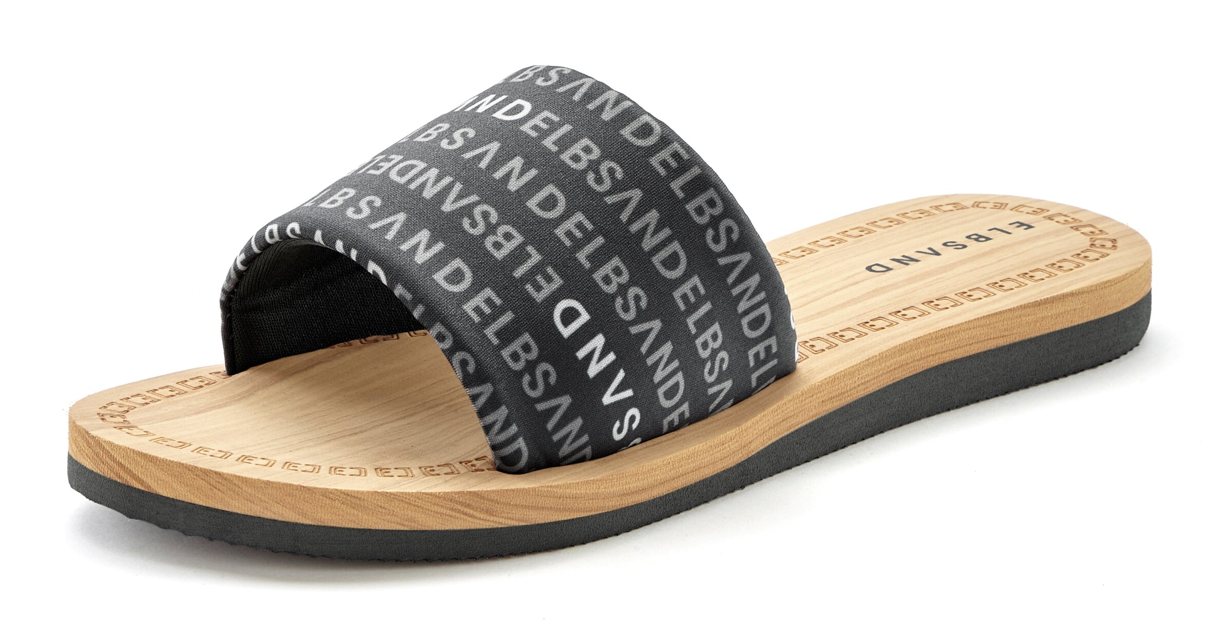 Elbsand Mules in Black: front