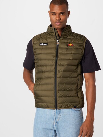 Coupe regular Gilet 'Bardy' ELLESSE en vert : devant