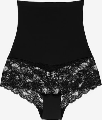 Slip 'Preciosa' Wolbar en noir : devant