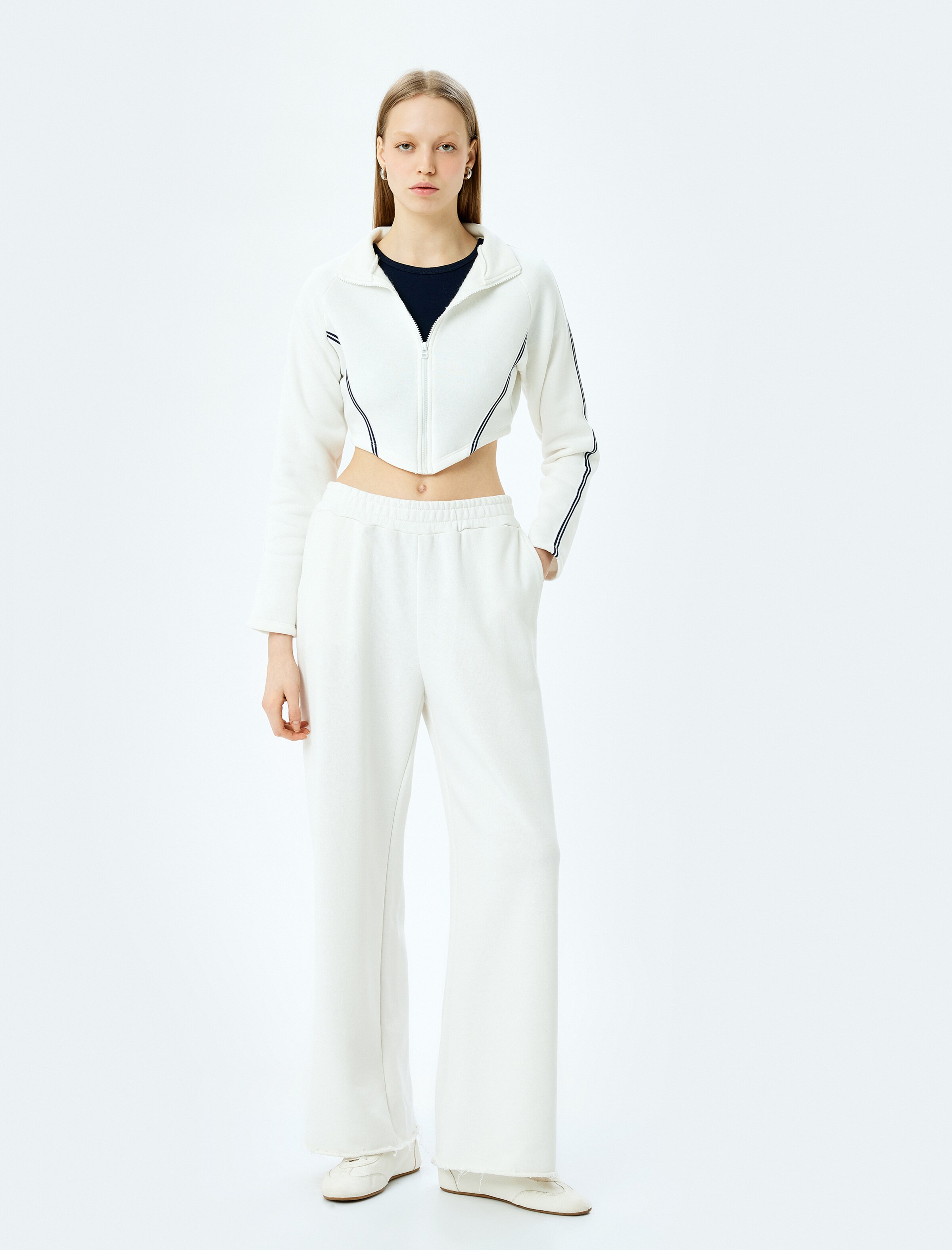 Koton Sweatshirt in Wit