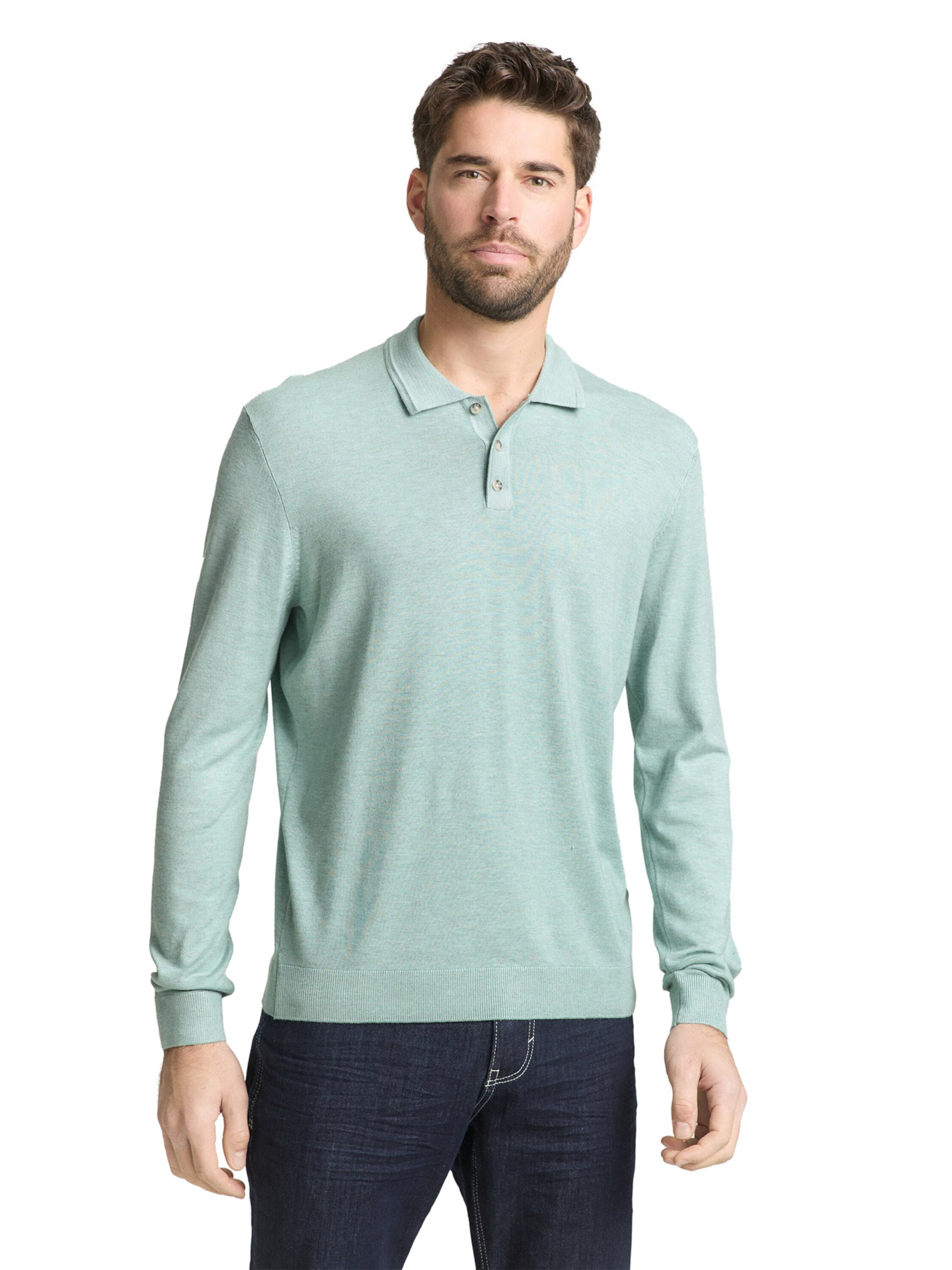 Pull-over TOM TAILOR en vert : devant