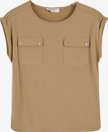 Maglietta 'Sonte' di Camomilla Italia in beige: frontale