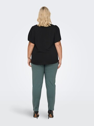 ONLY Carmakoma Tapered Broek in Groen