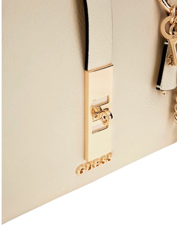 Borsa a spalla 'BROOKE HIGH SOCIETY SATCHEL HWBG98 97060' di GUESS in beige