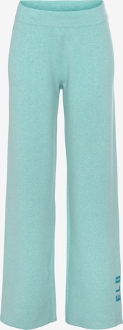Pantalon Elbsand en vert : devant