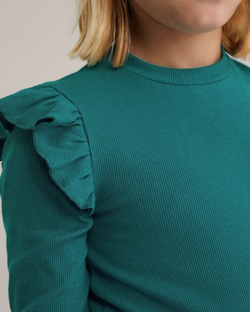 WE Fashion Футболка в Зеленый