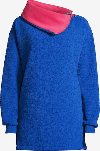 salzhaut Oversizepullover 'Obrosch' in Blau: Vorderseite