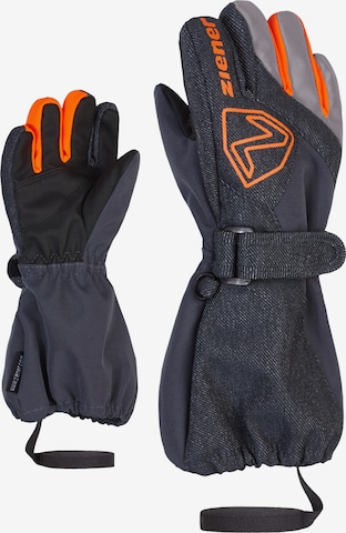 ZIENER Athletic Gloves 'LAURO AS(R)' in Grey: front