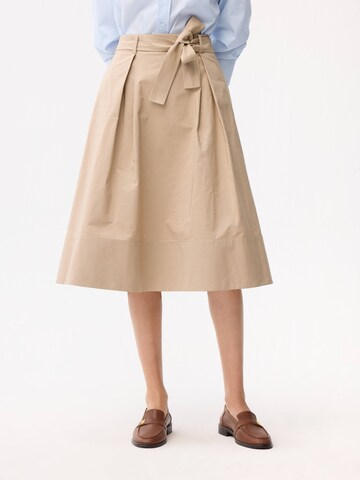 Jupe adl en beige